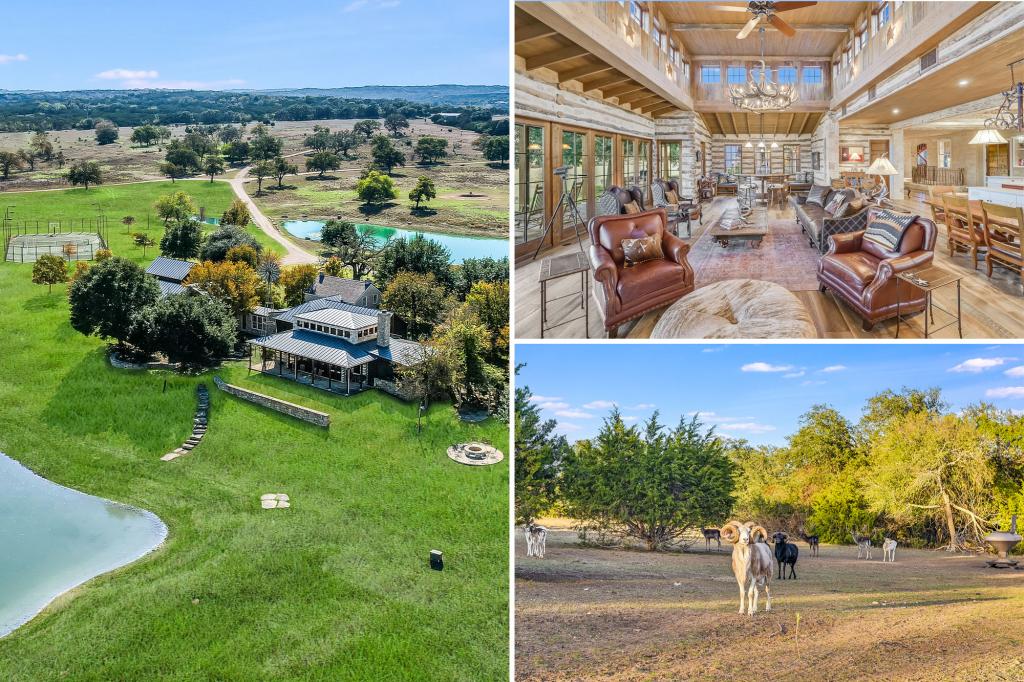 Rare 886-acre Texas 'safari' with its own exotic wildlife lists for $42.5 million